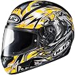 HJC Slayer Men's CL-16 Street Motorcycle Helmet w/ Free B&F Heart Sticker Bundle - MC-3