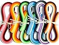 Juya Paper Quilling Set 720 Strips 36 Colors 54cm Length/strips 3/5/7/10mm Width Available (Paper Width 3mm)