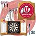 University of Utah Dart Cabinet with Darts and Board