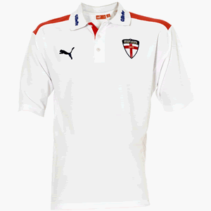 England Rugby League 2008 Travel Polo White