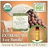 NaturOli Soap Nuts / Soap Berries. - ONE POUND! - "Select" seedless USDA ORGANIC! - Rated "best" eco-friendly, natural detergent. Hypoallergenic & fragrance free. Green Dot Awards Winner! ---- "EXTREME 18X" BUNDLE!