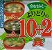 Hanamaruki Yoridori Tokuyo - Instant Miso Soup Sampler (3x Tofu Miso, 6x Wakame Seaweed and 3x Fried Bean Curd) - 10+2 Bonus Pack
