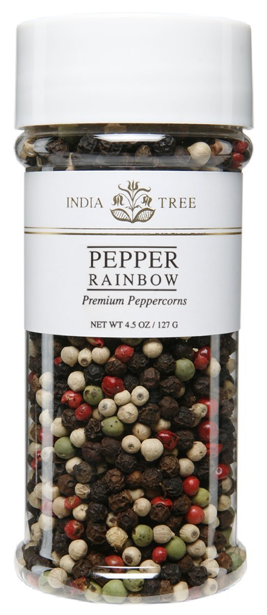 Amazon.com : India Tree, Rainbow Peppercorn Mix, 4.5 oz : Grocery ...