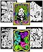 Panda, Kitten, Humming Bird, Leopards, Dragon, Frog - Six 8x10 Fuzzy Velvet Posters