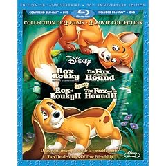 The Fox And The Hound: 30th Anniversary 2-Movie Collection - 3-Disc BD Bilingue Combo Pack (BD of both films+The Fox And The Hound DVD+The Fox And The Hound 2 DVD) [Blu-ray]