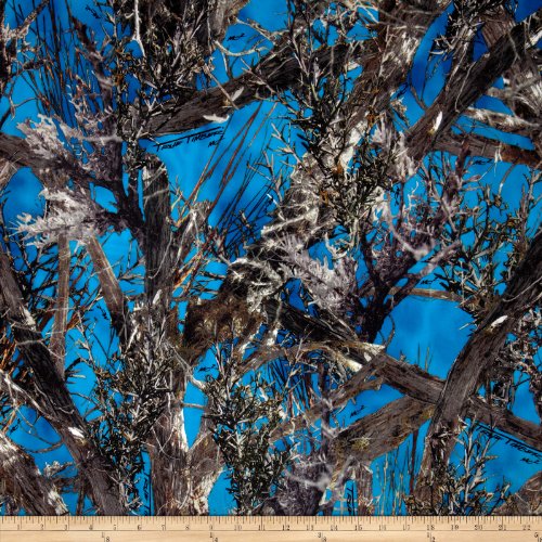 True Timber Outdoors CamouflageTrue Suede Blue Fab