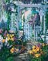 Dimensions Needlecrafts Paintworks Paint By Number, Garden Gate