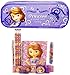 Disney Princess Sofia Pencil Case with Stationery Set - Lavender
