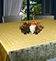 European Made Table Cloth 70-inch Square, Mandorla in Linen-Cotton