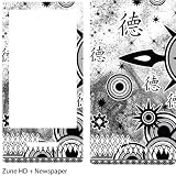 Newspaper Design Protective Skin for Microsoft Zune HD
