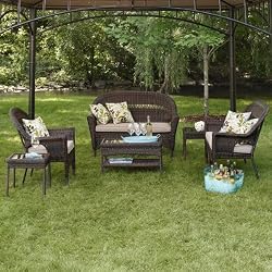 Outdoor Patio Pine Creek 4-pc Wicker Conversation Set Low Price