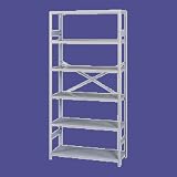 TENNSCO Commercial Steel Shelving, 5 Shelves, 36w x 12d x 75h, Medium Gray 61g8UObmsrL. SL160 TENNSCO Commercial Steel Shelving, 5 Shelves, 36w x 12d x 75h, Medium Gray
