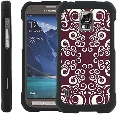 [ManiaGear] Design Graphic Image Shell Cover Hard Case (Wize Retro) for Samsung Galaxy [S5 Active] SM-G870A