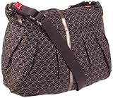 Babymel Amanda Quilted Diaper Bag,Pewter,One Size