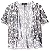 Derek Heart Girls' Dolman Sleeve Kimono Pom