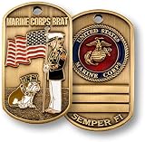 Marine Brat Dog Tag