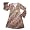 Lipstik - Girls Long Sleeve Leopard Print Dress, Pink, Multi (Size 8)