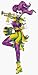 Beistle - 50385 - Jointed Mardi Gras Mime- Pack of 12