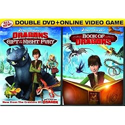 DreamWorks Dragons Double Pack: Gift of the Night Fury / Book of Dragons (Two-Disc DVD Pack + Online Video Game)