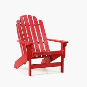 Casual Living Adirondack Style Folding Chair - Berry Red by 