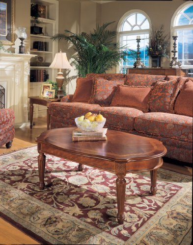 Magnussen Sedona Wood Oval Cocktail Table