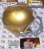 Joe Montana Autographed/Hand Signed Notre Dame Fighting Irish Full Size Deluxe Replica Helmet