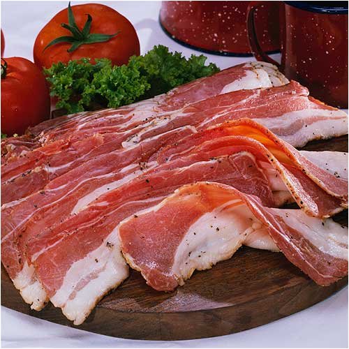Second Sliced Bacon Nine 1 lb. Pkgs by Burgers