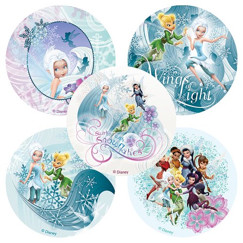 Disney Fairies Secret Of The Wings Stickers - Party Favors - 75 per Pack