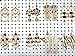 Yantu Wholesale Jewelry Lots 12pairs Mixed Style Gold Plated Stud Hoop Dangle Earrings