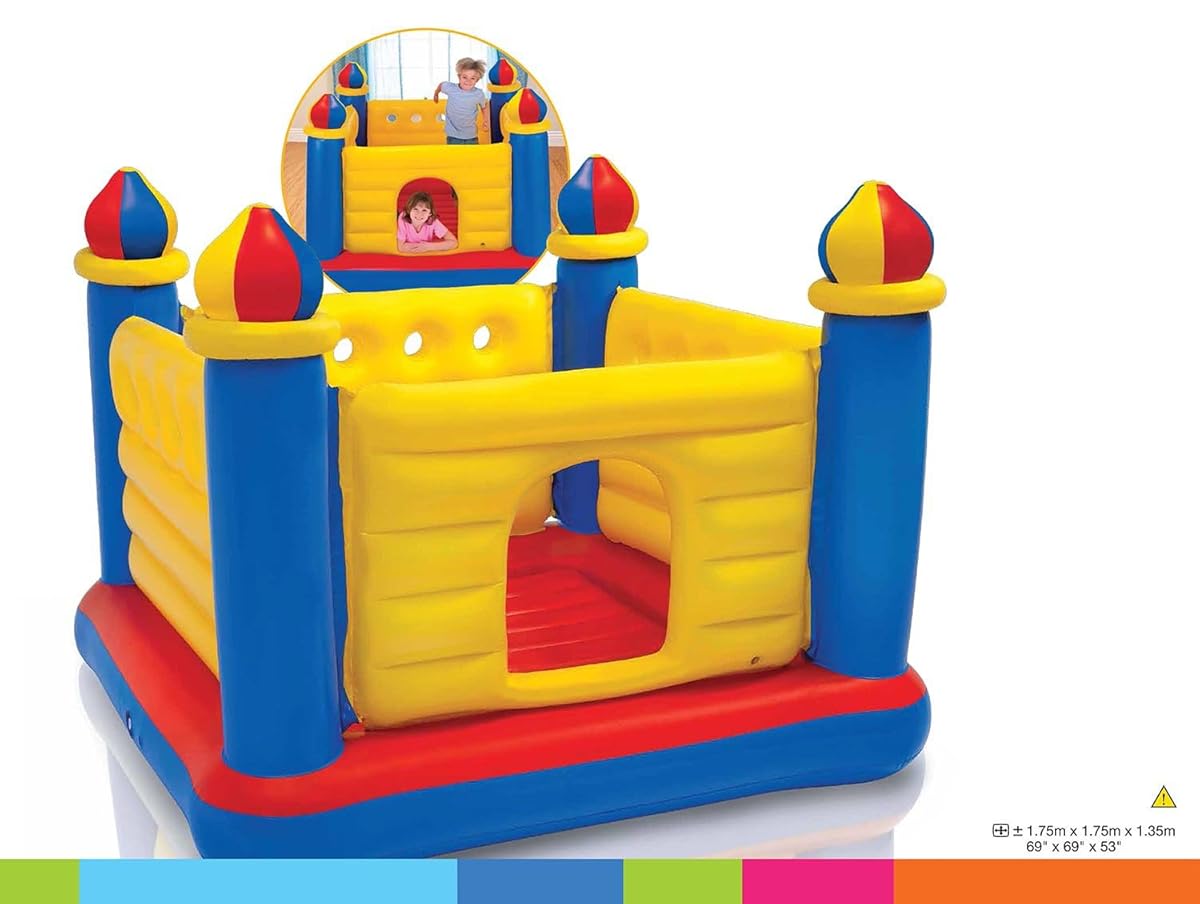 Intex Jump O Lene Castle Inflatable Bouncer, for Ages 36