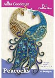 Anita Goodesign Embroidery Machine Designs Cd Peacocks