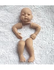 Soft Silicone&vinyl Reborn Doll Kit Set Including Head , Arm , Leg