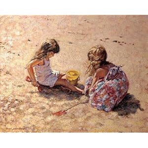 Yellow Bucket, The by Paul Gribble. Size 24.00 X 20.00 Art Poster Print