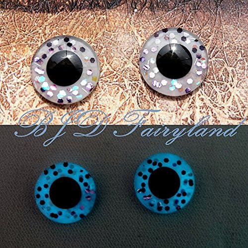 Blythe hand made shining lumious eyes 1# eye chips 1 pair diameter 14mm made by BJD fairyland