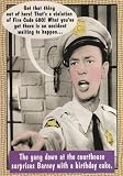 Mayberry, RFD Don Knotts As Deputy Barney Fife Humor Birthday Card