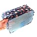 Itraveller 7 set Packing Cubes-3 travel Cubes 3 Bags 1 Shoe Bag (Blue Dasiy)