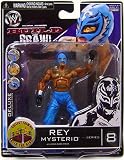 WWE Wrestling Build N' Brawl Series 8 Mini 4 Inch Action Figure Rey Mysterio