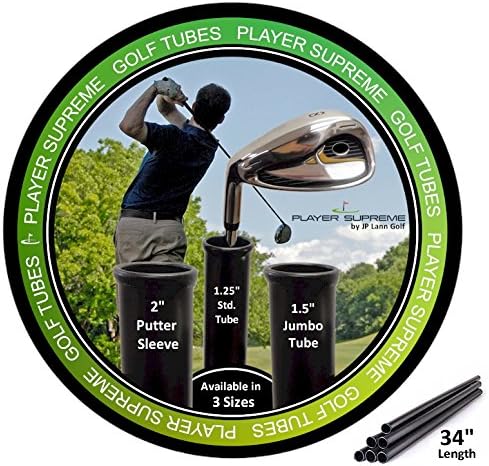 Player Supreme Golf Tubes / Dividers for Bags STANDARD SIZE (1.25") 14-Pack