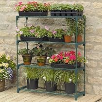 Gardman R691 4-Tier Greenhouse Staging