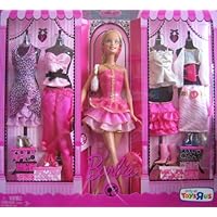 Barbie Doll and Fashions Giftset w 5 Outfits and Doll - Toys R Us Exclusive (2008)