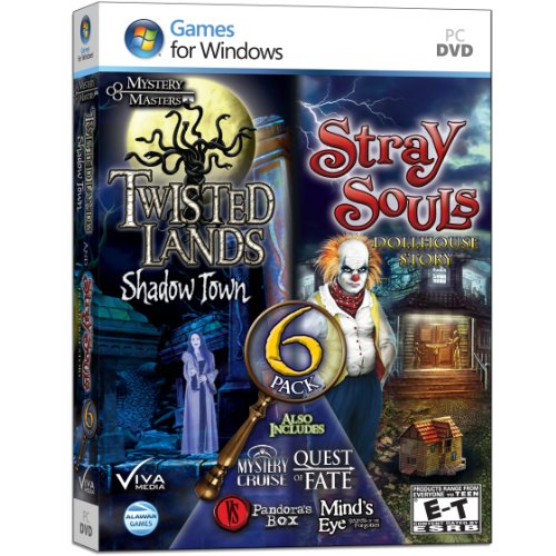 Mystery Masters 6 Pack - Featuring: Twisted Lands: Shadow Town and Stray Souls: Dollhouse Story