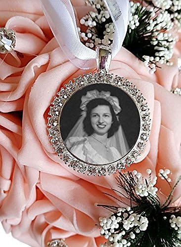 Wedding Bouquet Charm Bouquet Photo Charms Bridal Bouquet Memorial Photo,Wedding Accessories Rhinestone Charm,Wedding Jewelry Engraved Charm