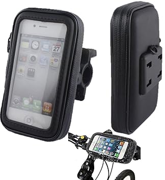 【クリックで詳細表示】Amazon.co.jp ｜ 防水 自転車 や PCX などの バイク 用 スマホ マウント ホルダー S サイズ ｜ スポーツ＆アウトドア 通販
