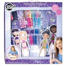ultimate fashion design paper dolls set