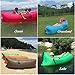 CoCoMall Inflatable Lounge Bag Hammock Air Sofa and Pool Float Ships Fast Lazy bag Ideal for Indoor or Outdoor Hangout or Lounger for Camping Picnics & Music Festivals