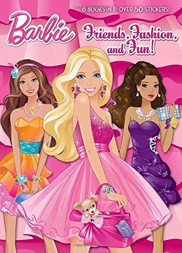 Friends, fashion, and fun! (barbie) (jumbo coloring boo…
