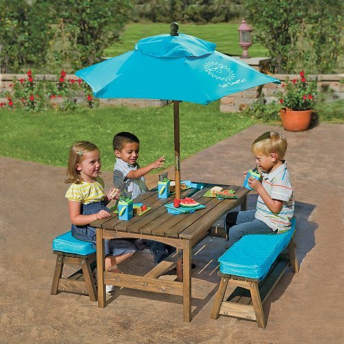 Where to buy Sun Smarties Kids Picnic Table & Benches with Umbrella