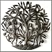 Can I Offer You An Apple? - Haitian Wall Decor - 23"