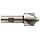Niagara Cutter CRM125 High-Speed Steel End Mill, Uncoated (Bright), 4 Flutes, Corner-Rounding End