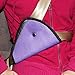 ilovebaby Car Child Safety Cover Harness Pad Comfortable Offers Protection Strap Adjuster Mash Pad Kids Seat Belt Seatbelt Clip Booster Adult Children Air Mesh Fabric Purple
